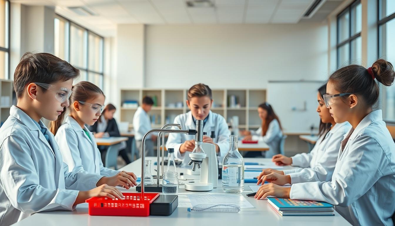 Student preparing for exams with study materials